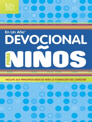 cover image of Devocional en un año para niños